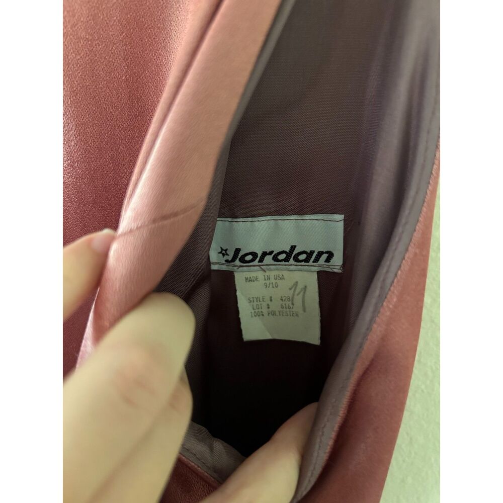 Vintage Jordan Two Toned Floor length Dress Size 9/10 - Picture 7 of 8